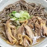 雨カ天晴 - 料理写真:肉そば冷（880円）大盛り（150円）