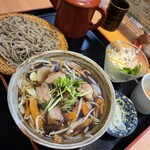 粗挽きそば 手打ち 日本橋福田雅之 - 