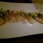 らんぷ亭 - 真鯛のカルパッチョ