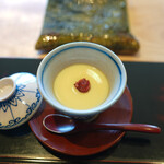 鮨旬美 西川 - 料理写真:梅の茶碗蒸し