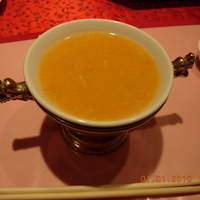 中国料理 古稀殿 - ウニ入りフカヒレスープ