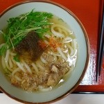 香芝サービスエリア下り線 フードコート - ハリハリかすうどん