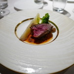 Cucina Italiana 東洞 - 和牛（ポテト、菜の花）