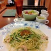 椿屋茶房 - いくらとえびの生海苔クリームソース