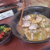 ラーメン熊きち - 『みそ味チャンポン』と『ミニ焼豚丼』