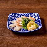 函館の生ホッケきずし