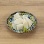 不揃いのイカ造り