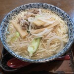 丸福 - 中華そば（大盛）　¥750