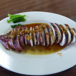 観梅食堂 - 焼きイカ(600円)、_2015-03-14