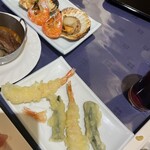 鳥羽シーサイドホテル - 天ぷらに帆立！