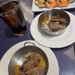 鳥羽シーサイドホテル - 当然、お肉も有ります。