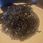 ひとし - イカスミチャーハン