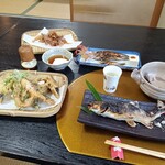 鯉西 - 豪快うぐいコース