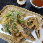鯉西 - うぐいの天ぷら