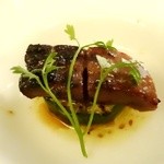 赤坂 鳥結 - 西京漬けフォアグラwithズッキーニ