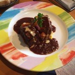 河崎2丁目食堂 - 和牛すね肉の赤ワイン煮