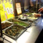 鉄板焼ステーキ 一ッ葉ミヤチク - H27.3 サラダバー