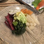 小川の魚 - 