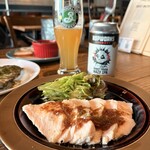 CRAFT KITCHEN Mid.Ru - 鶏むね肉のカルパッチョ♪