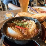 CRAFT KITCHEN Mid.Ru - ホタルイカと新玉葱のアヒージョ♪