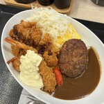 かつや - 料理写真:揚げオムカレー ¥1089