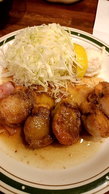 ホタテバター焼き定食 1800円』by 茶漬侍 : かつれつ四谷たけだ