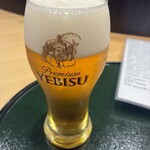 厨 - エビス生@700円