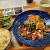祇園ビストロ 丸橋 - 初鰹の炙りカルパッチョ