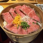 すき焼きと牛まぶし ももしき - 