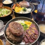 とろけるハンバーグ福よし - 料理写真: