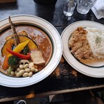 Rojiura Curry SAMURAI. - 侍ザンギと1/2キチンと野菜（税込1,595円）