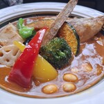 Rojiura Curry SAMURAI. - チキンと野菜 パリパリ揚げ