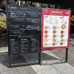 GARB weeks - 表の看板