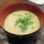 阿うん 博多串焼きの店 - ソーメンみそ汁