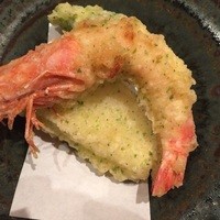 大三 - 蕗の薹 新玉ねぎ エビの天ぷら
