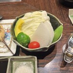 北新地　串かつ凡 - サラダ