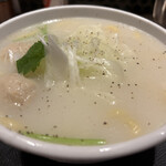 やきとり酒場55 - 鶏パイタン麺