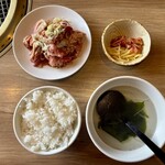 焼肉ダイニングりんご苑 - 料理写真:最強コスパランチ「牛カルビバラ焼」（1,100円）