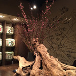 Kitanozaka Eita - テーブルの桃の花