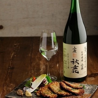 Delicious sake from all over the country