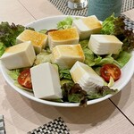 白花咲々 - 豆腐サラダ