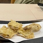 白花咲々 - 煮穴子一本天