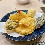 白花咲々 - おまかせ天麩羅 七品