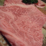 松阪 海津 本店 - すき焼き　6500円