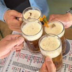 立飲みいこい - 乾杯です。