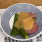 立飲みいこい - まぐろぬた　250円