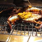359751197 - 活伊勢海老の雲丹焼き