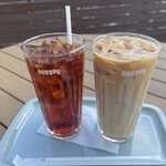 ドトールコーヒーショップ - ドリンク写真:アイスルイボスティーとアイスロイヤルミルクティー