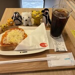 ドトールコーヒーショップ - 料理写真:ホットモーニングセット　590円(税込)
