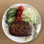 アミカ - 料理写真:③田中特製ハンバーグ定食~ハンバーグヴィアンド